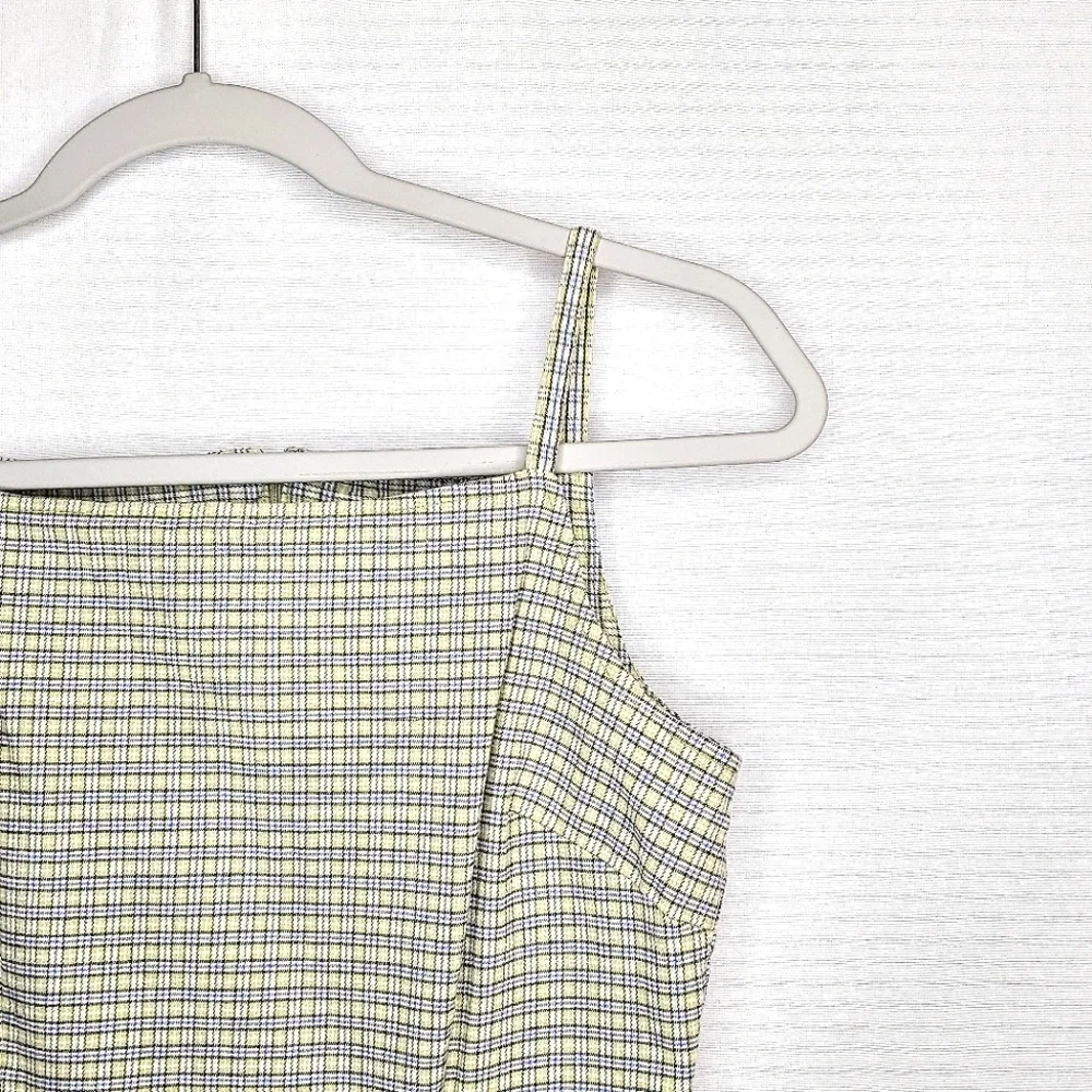 Just for Wraps dress. Size 5,/6. yellow/blue